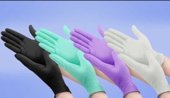 دستکش نیتریل (Nitrile Gloves):