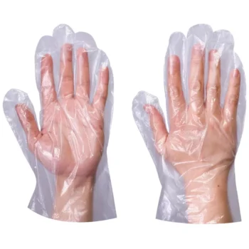 دستکش پلی‌اتیلن (Polyethylene Gloves):